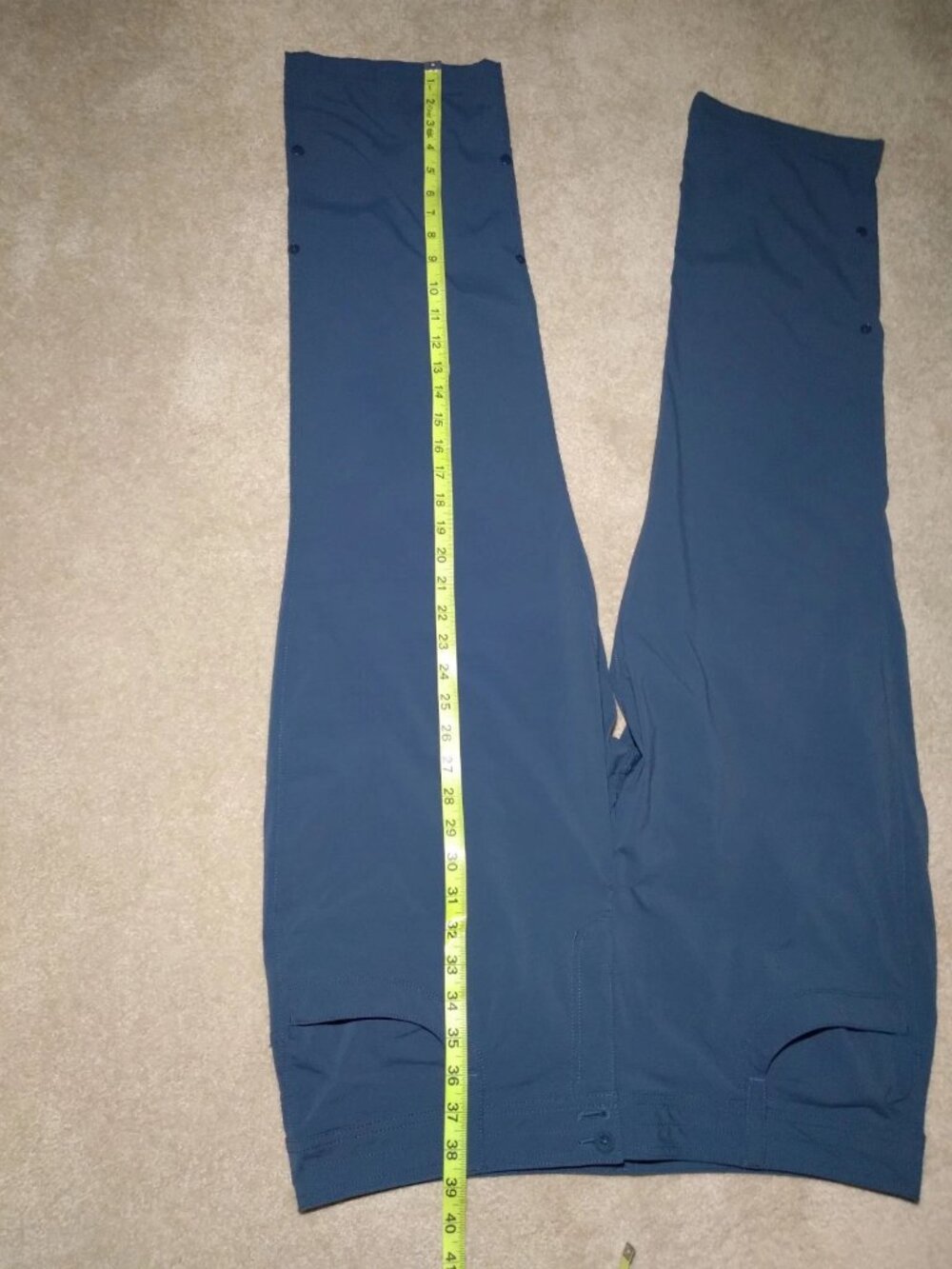 Eddie Bauer Women's Petite 16 Sightscape Horizon Convertible Hiking Pants Gray - Picture 11 of 14